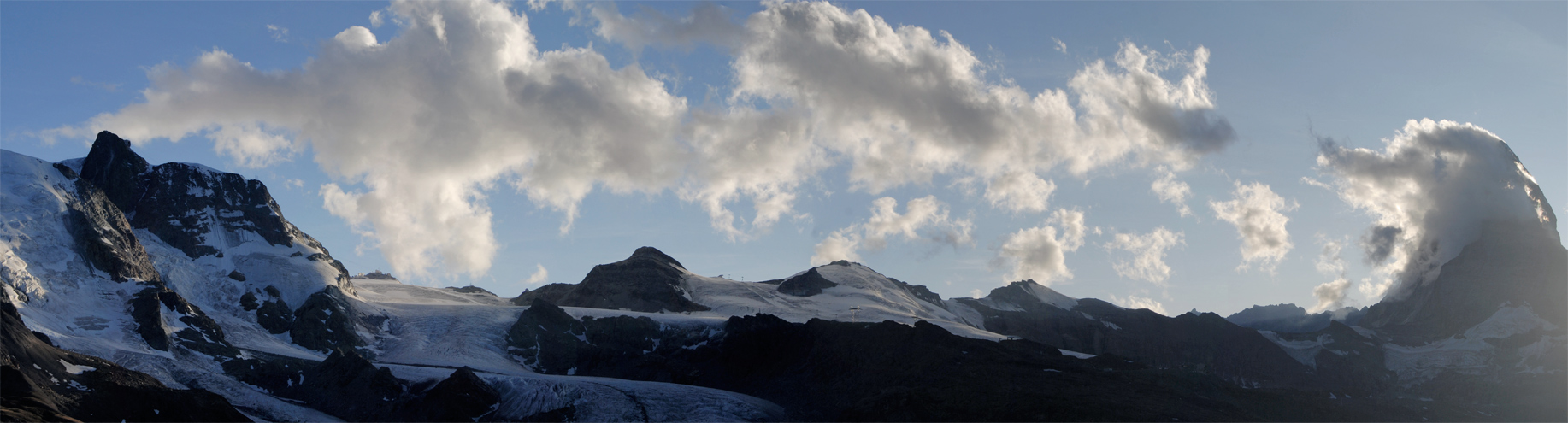 Wolken ziehen