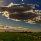 Wolken ziehen ins Land