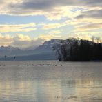 Wolken ziehen - See ruht