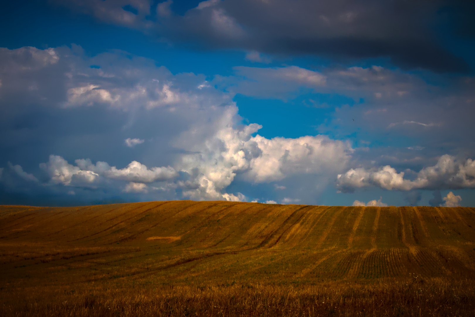 Wolken ziehen über´s Land ...