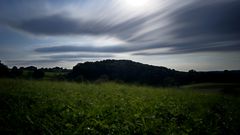 Wolken ziehen vorüber