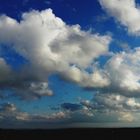 Wolken ziehen vorüber