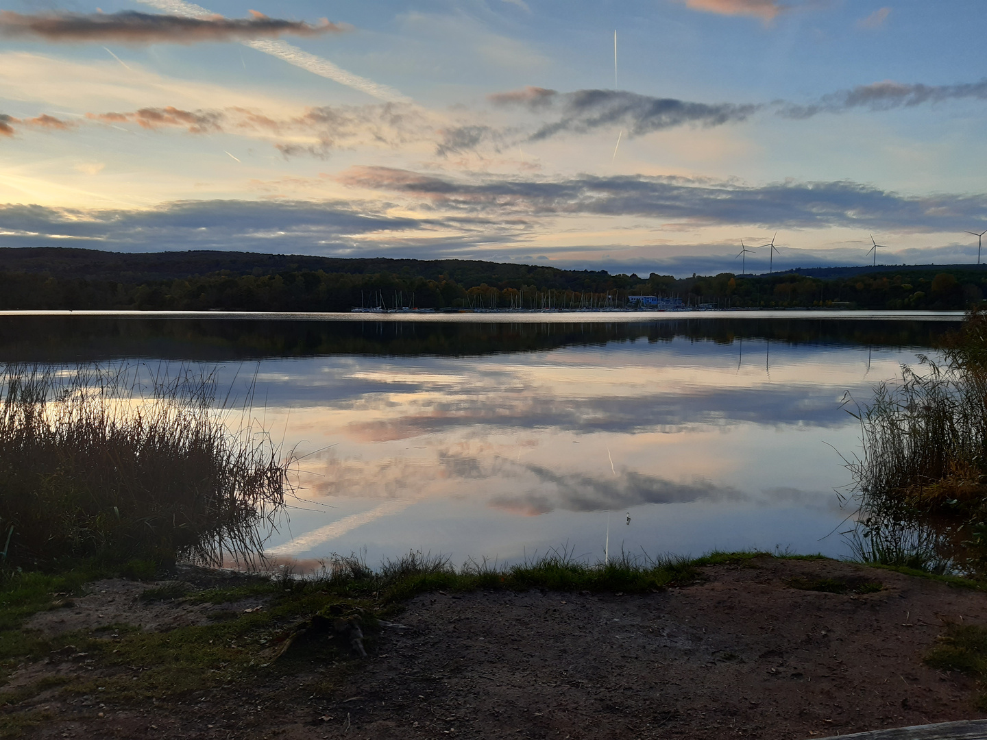 Wolken ziehen vorüber