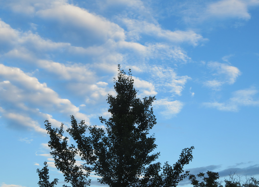 Wolken zum blue monday 