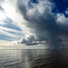 Wolken zwischen Föhr und Amrum