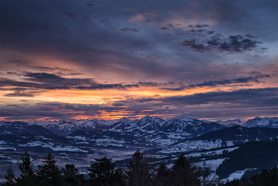 Wolken|Alpen|Schnee|Landschaft