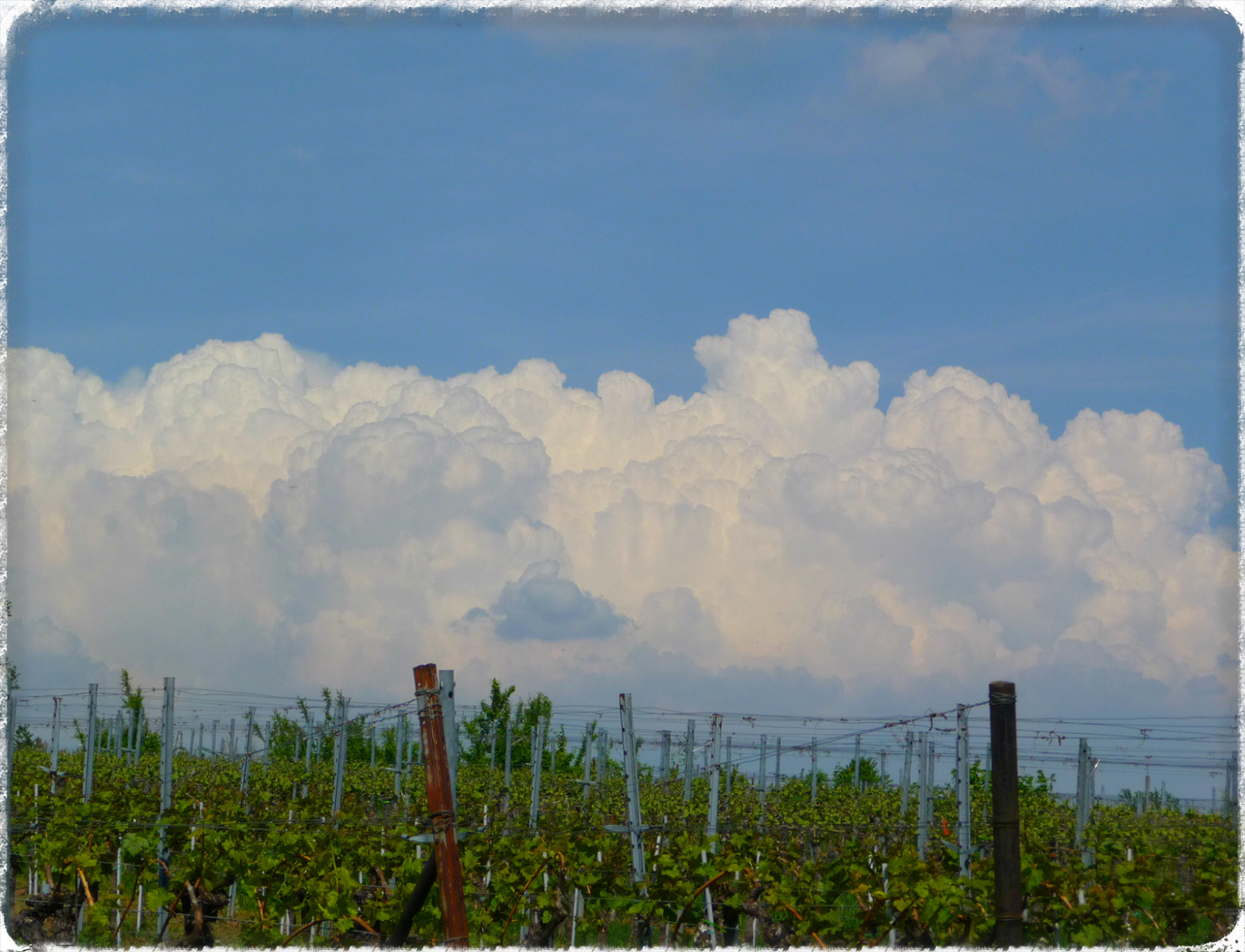 Wolkenansammlung