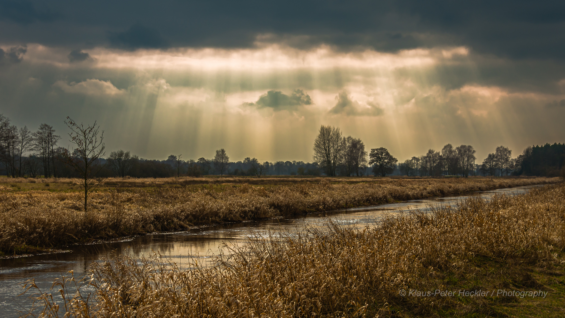 Wolkenaufbruch über der Ise