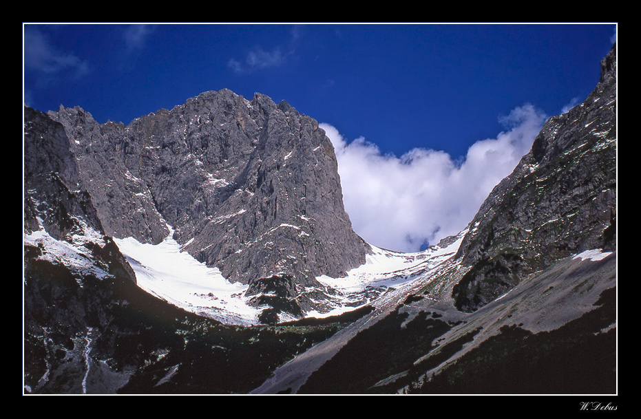 Wolkenaufzug am Ellmauer Tor