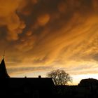 Wolkenaufzug in Binz