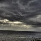 Wolkenaufzug über dem Atlantic (vor La Gomera)