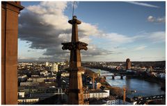 Wolkenaufzug über Offenbach