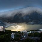 Wolkenband am 1. Juli