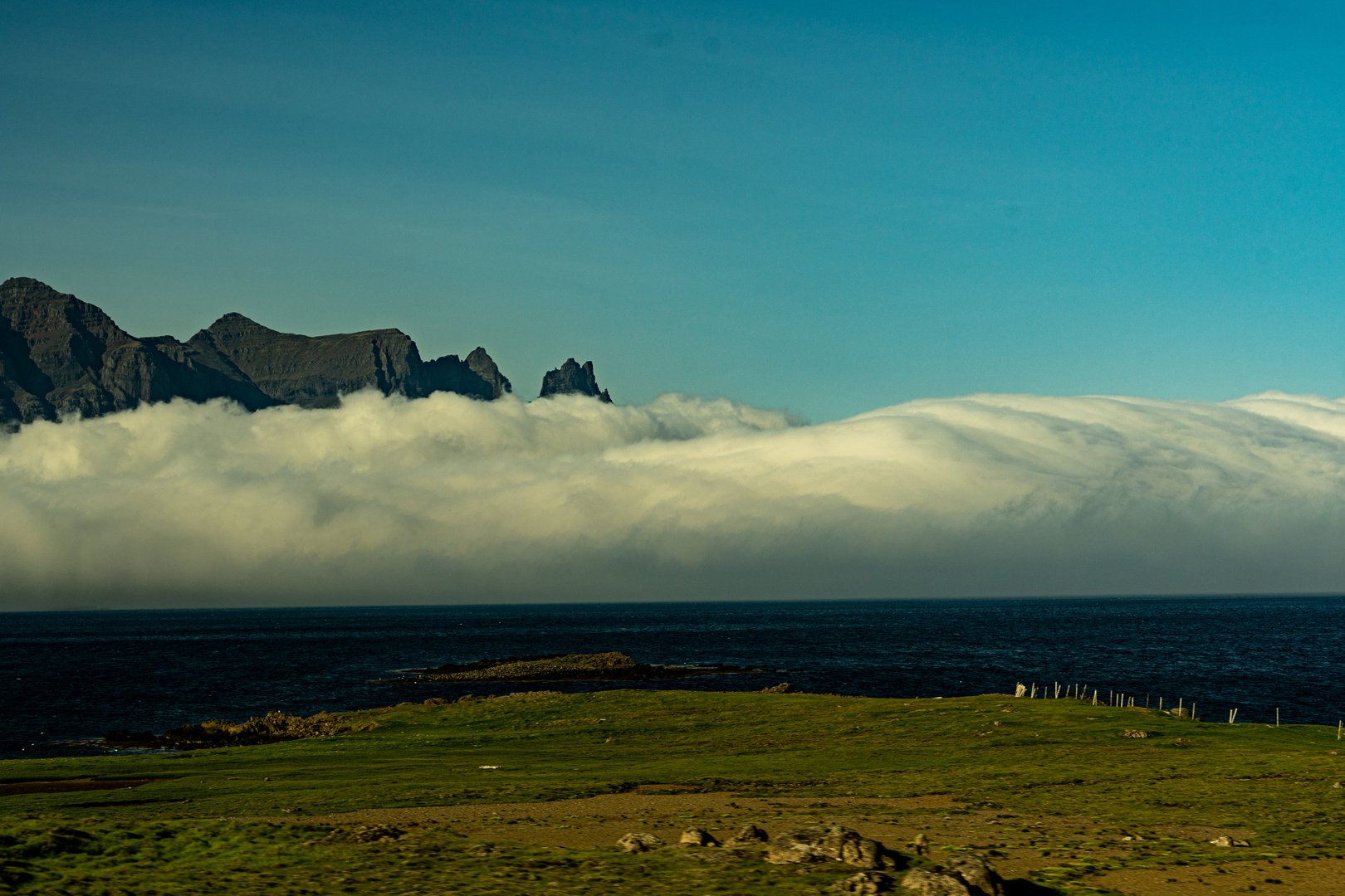 Wolkenband am Abend