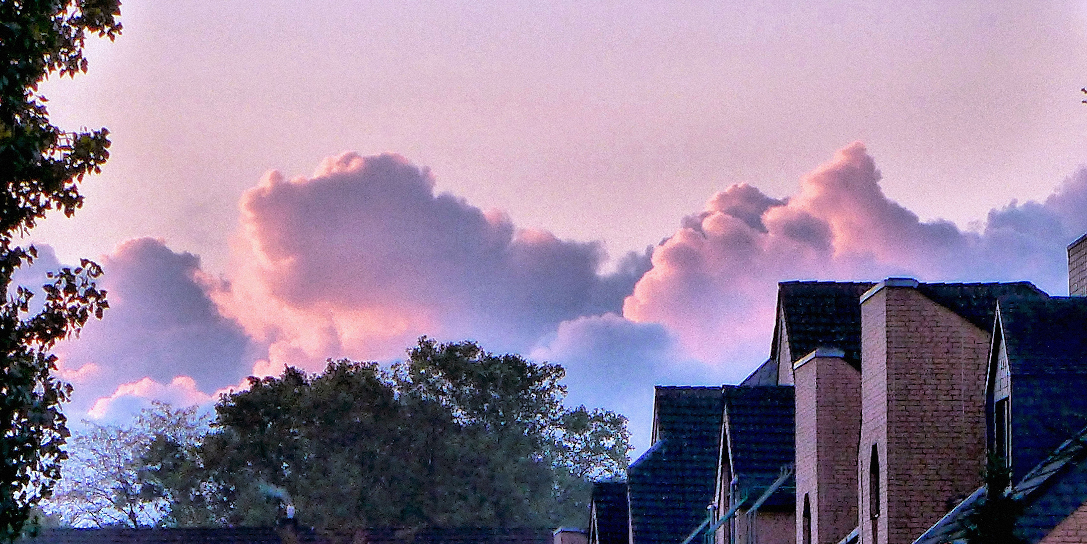 Wolkenberge am Morgen