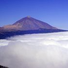 Wolkenbett am Teide auf Teneriffa