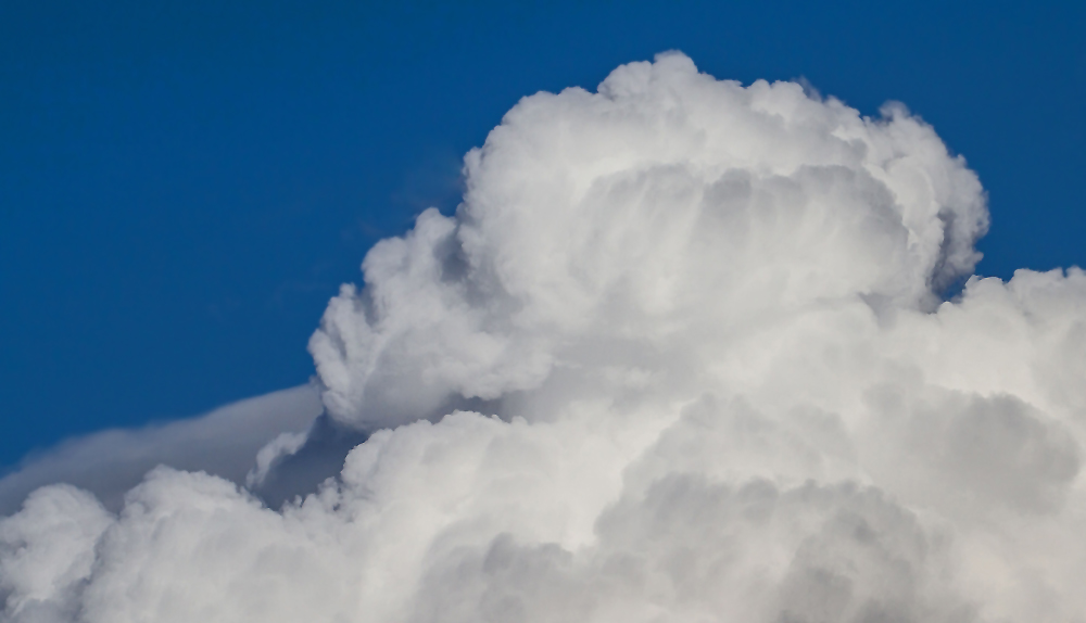 Wolkenbild - "DER SCHLAFENDE"