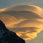 Wolkenbild hinter dem Fronalpstock