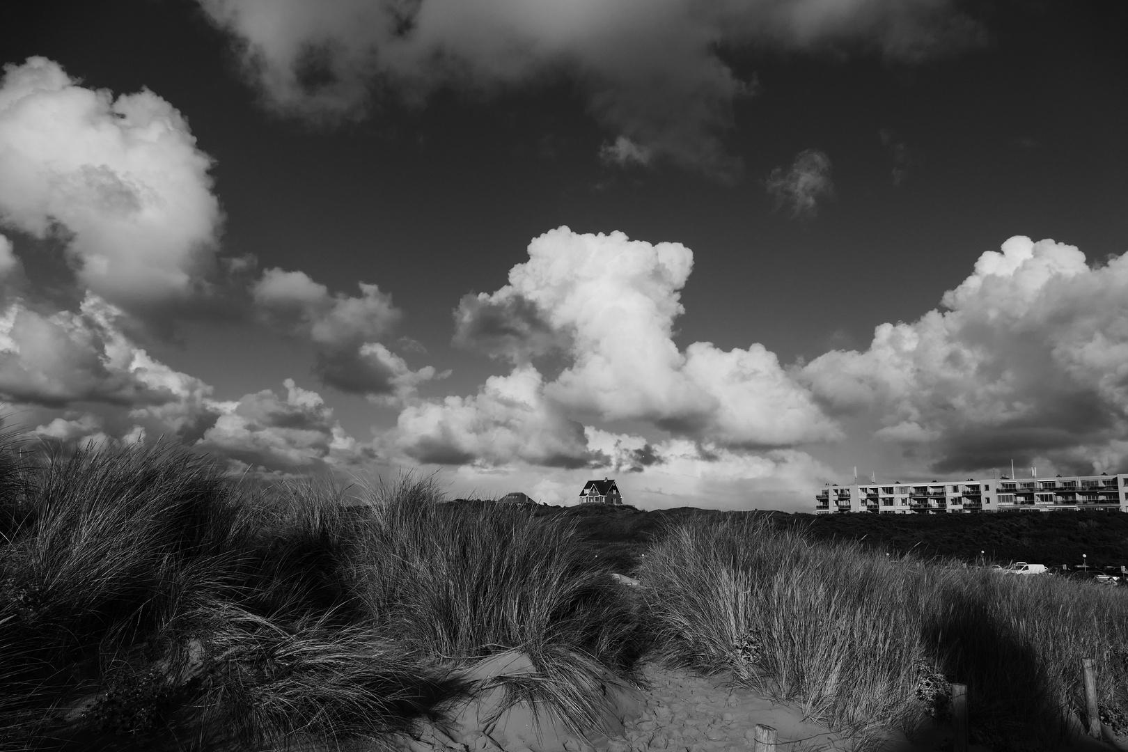 Wolkenbild über Texel