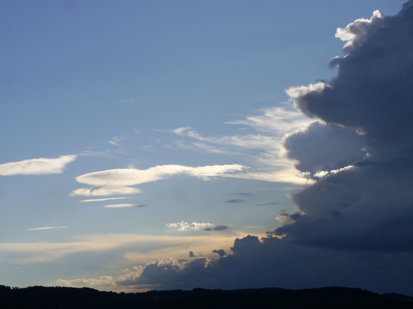 Wolkenbilder auf der Schwäbischen Alb 1