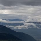 Wolkenbilder in der Landschaft