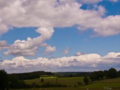 Wolkenbilder in der Nordeifel ...