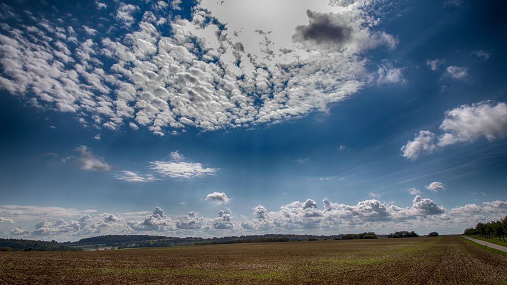 Wolkenbilder über'm Kraichgau