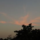 Wolkenbildung am Abend in Uganda