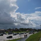 Wolkenbildung am Nordseestrand