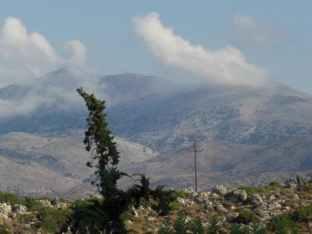Wolkenbildung auf Kreta