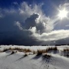 Wolkenbildung über den Wanderdünen