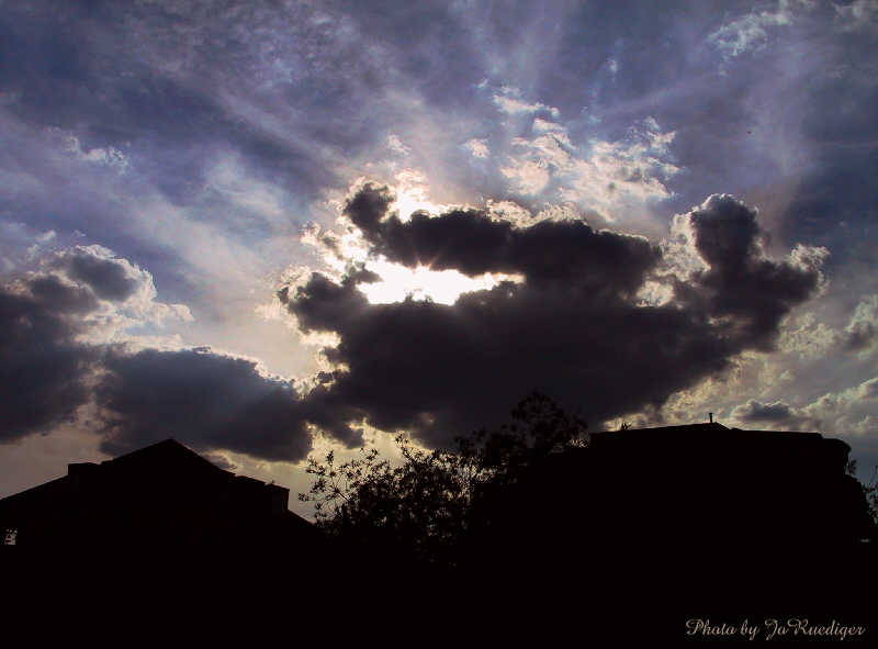 Wolkenbildung über Karow