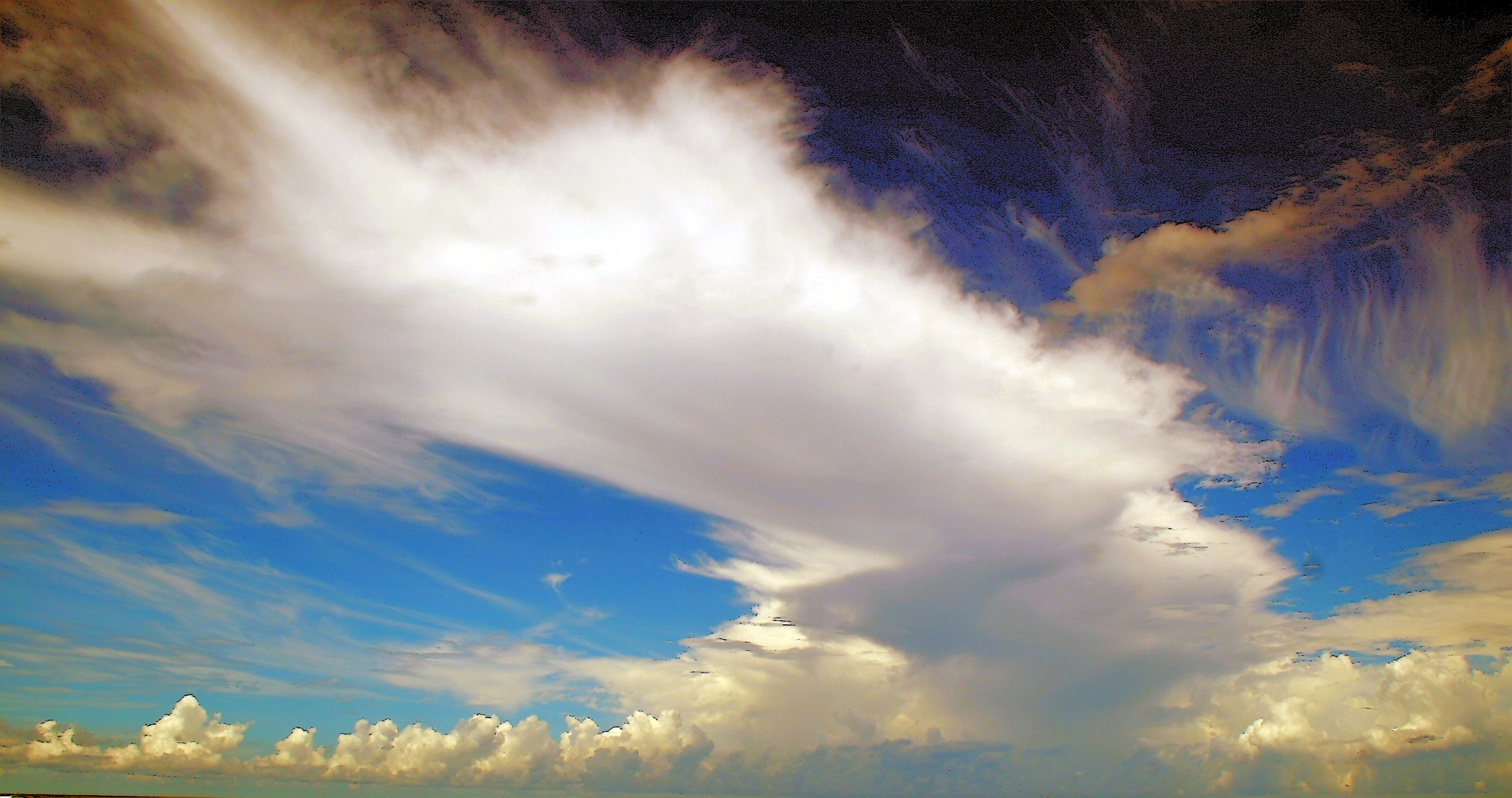 Wolkenbrandung