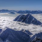 Wolkenbrandung um die "Hohe Munde"