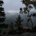 Wolkenbruch auf dem Kleinen Winterberg