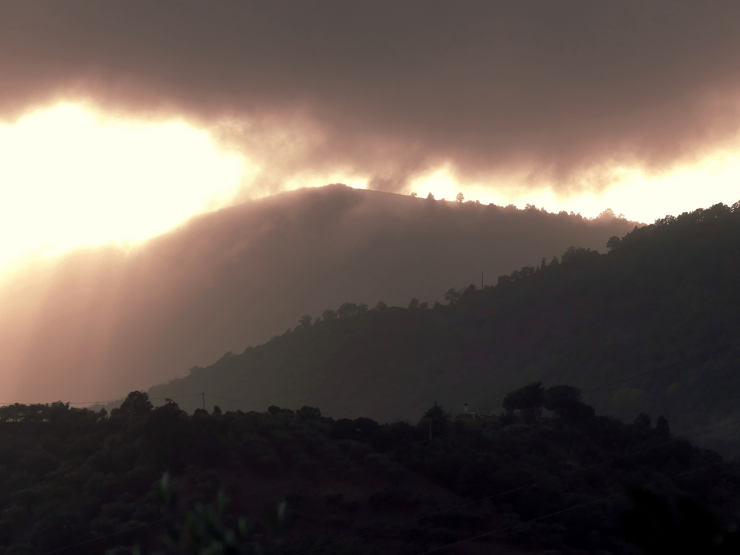 Wolkenbruch im Cilento 