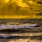 Wolkenbruch im Sonnenlicht