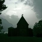 Wolkenbruch in den Highlands