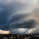 Wolkenbruch über Berlin