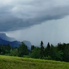 Wolkenbruch über Dornbirn