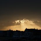 Wolkenbruch über Venedig