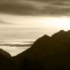 Wolkenbrücke zur Zugspitze