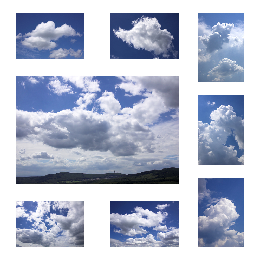 Wolkencollage