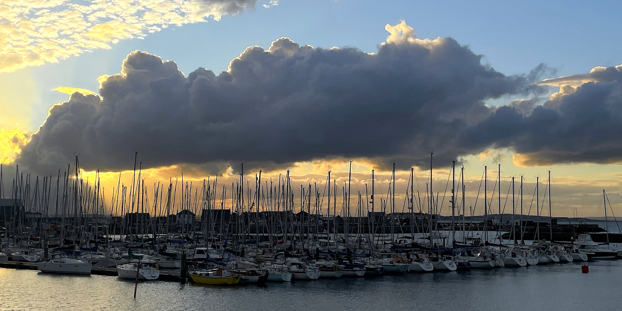 Wolkendecke am Atlantik