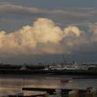 Wolkendecke über Cuxhaven