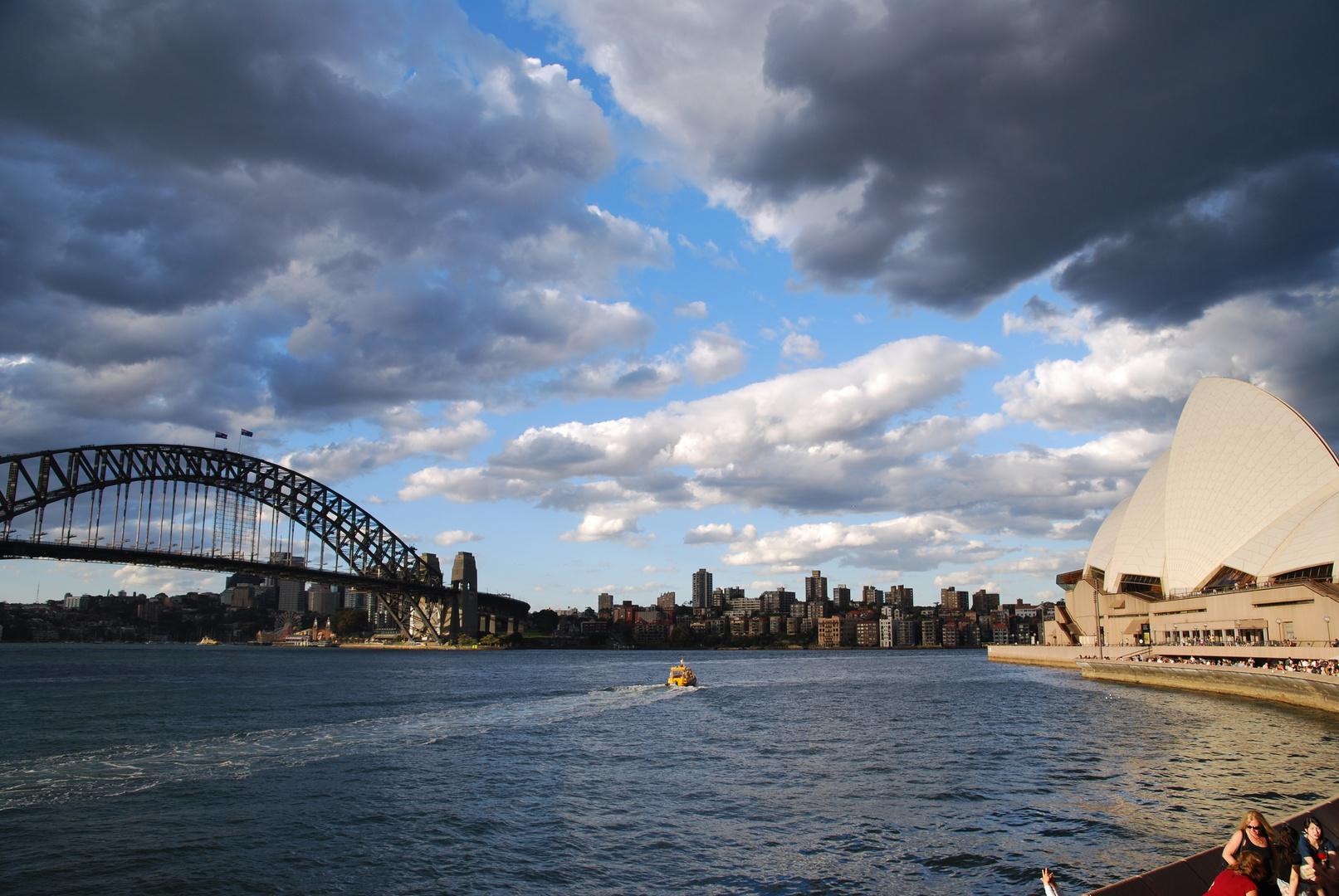 Wolkendecke über Sydney