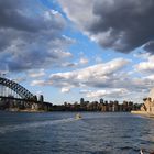 Wolkendecke über Sydney