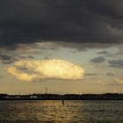 Wolkendecke Yachthafen Hohe Düne