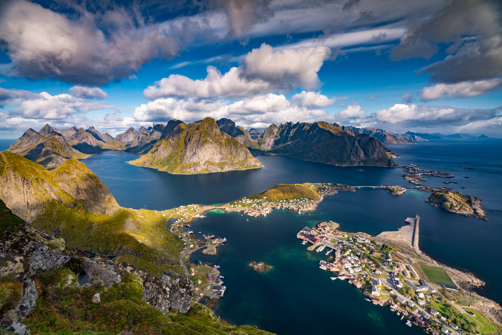 Wolkendrama auf den Lofoten