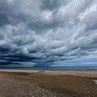 Wolkendramatik am Strand